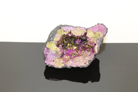 Heat Treated Geode Green/Purple