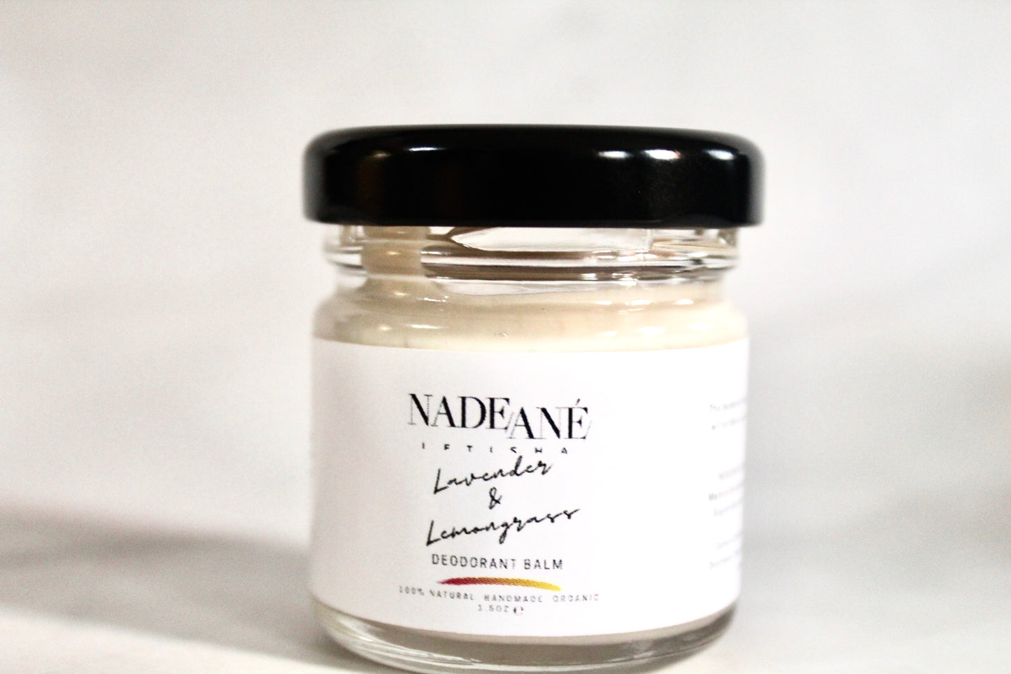 Organic Lavender and Lemongrass Deodorant Balm
