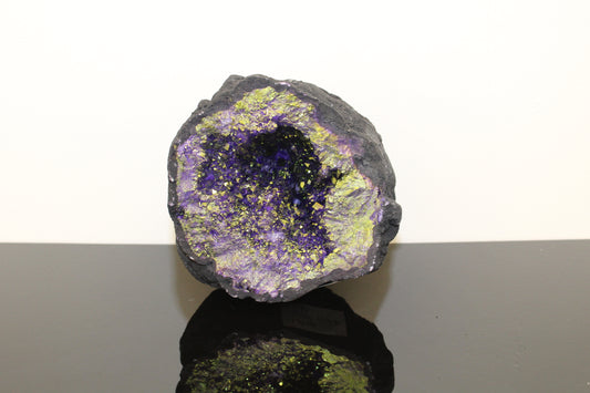 Heat Treated Green/Purple Geode