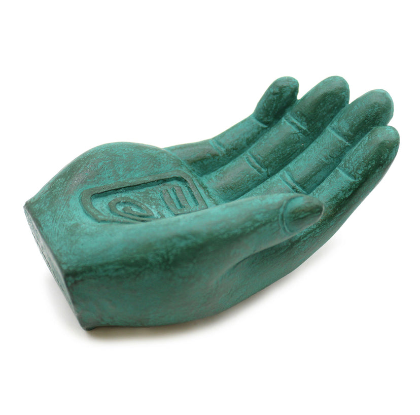 Hand Incense Burner - Earth Protect (green)