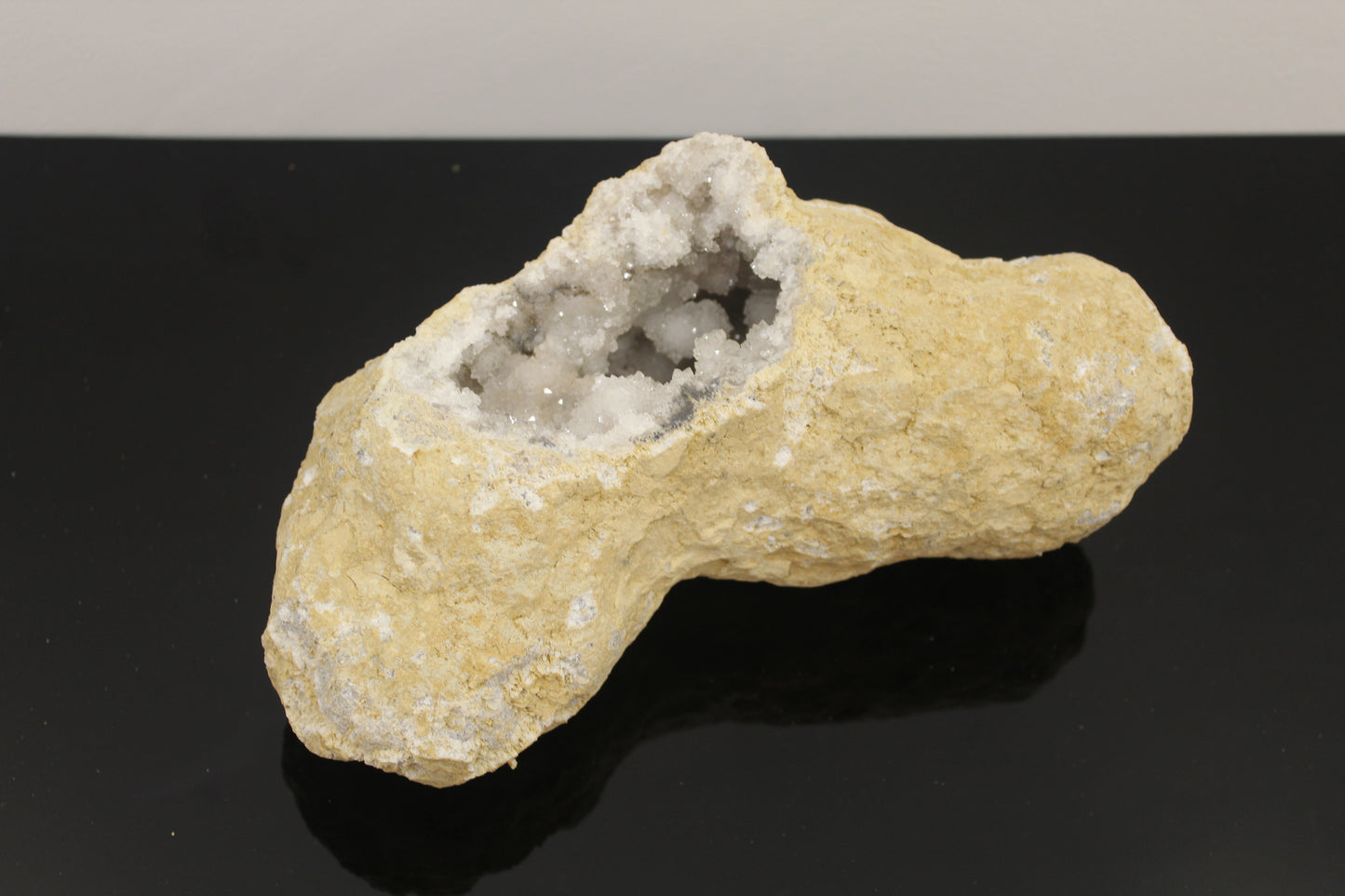 White Crystal Geode